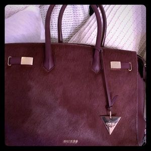 Burgundy Tote